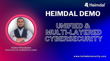 Heimdal XDR Demo – Unified & Multi Layered Cybersecurity