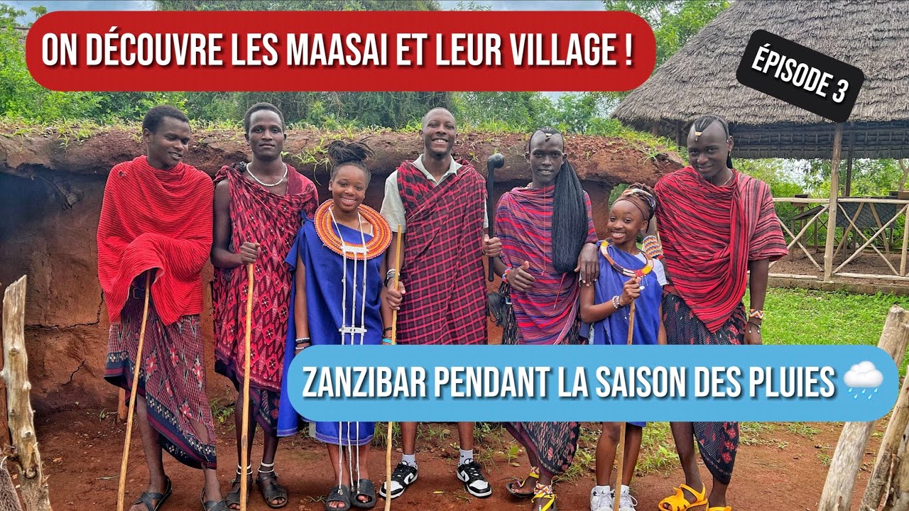 VLOG ZANZIBAR | JE VAIS AU VILLAGE MAASAI + DIRECTION JAMBIANI - ÉPISODE 3 | OMZO EL EMPERADOR