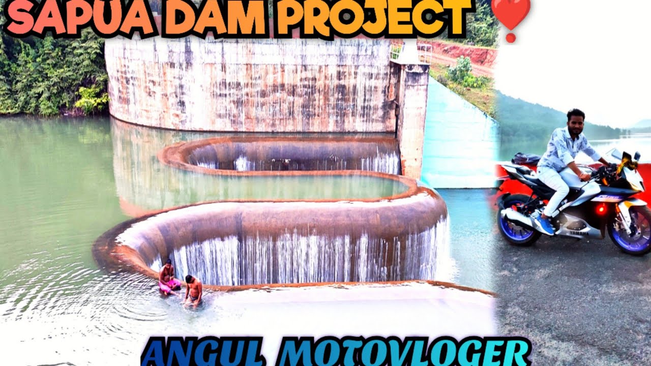 Sapua Dam Hindol Dhenkanal ||Sapua dam new video||Sapua project Dam||Sapua dam odisha||Angul Rider