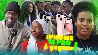 I PHONE 15 PRO A GAGNER !!! (Micro trottoir)