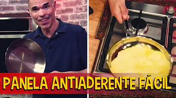 Como repor o teflon?