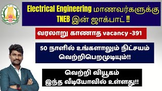 TNPSC NOTIFICATION 2025|Electrical Engineering மாணவர்களுக்கு ஜாக்பாட்|வெற்றி வியூகம் இந்தவீடியோவில்
