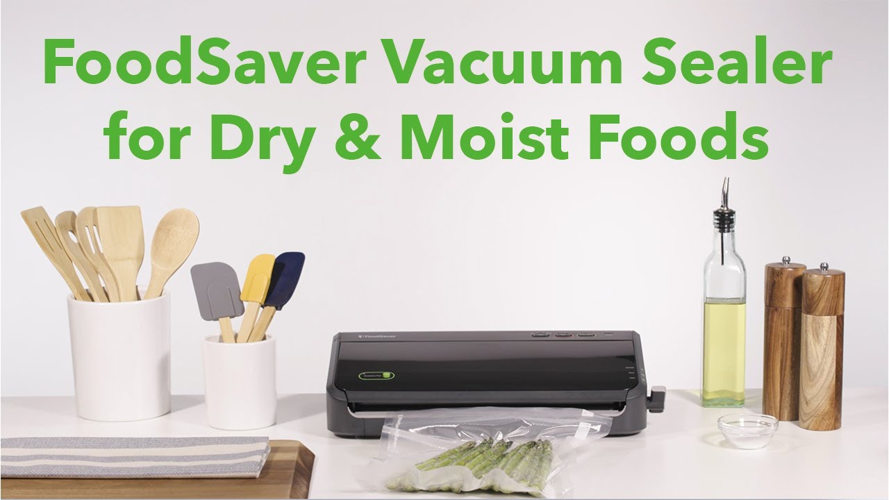 Table Vacuum Food Sealer, Wet & Dry Food Saver Vacuum Sealing