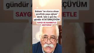 Levent Kirca Babam Ne Olursa Olsun Şerefi̇nle Yaşa Oğlum Derdi̇ İşte O Gün Bugündür..