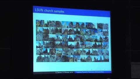 Symposium: Deep Learning; Emily Denton