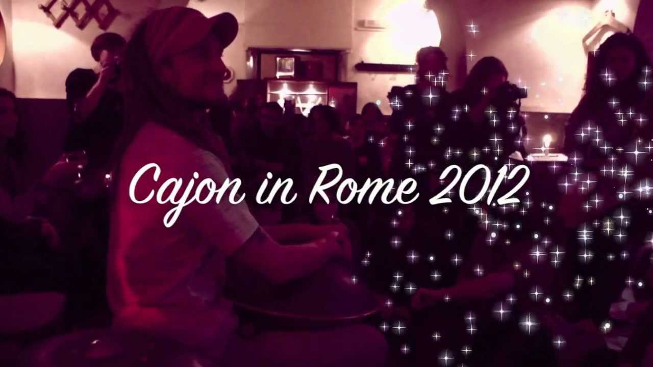 Cajon in Rome 2012 - Hang & Violin - Hang in Balance