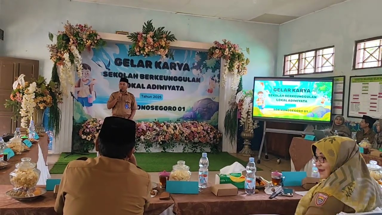 GELAR KARYA SDN WONOSEGORO 01 SEKOLAH KEUNGGULAN LOKAL ADIWIYATA TAHUN 2025