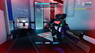 Bullying my enemys in the splitgate waiting area