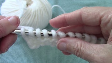 Honeycomb Brioche Stitch