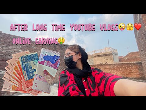 After long time vlogs🦋❤️ online earning 🫣❤️