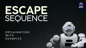 Understanding of Escape Sequence || Topic - 3.1.5 || Class 10 Computer Book || Chapter 3