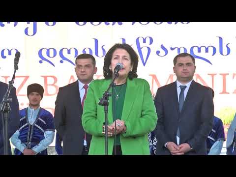 მიმართვა გარდაბანში ნოვრუზ ბაირამის სახალხო დღესასწაულზე