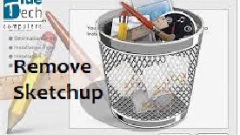 How To Uninstall SketchUp