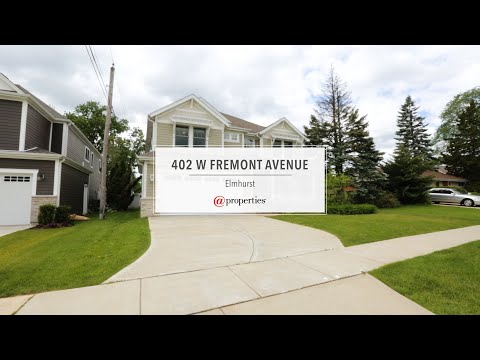 402 W Fremont Avenue, Elmhurst, IL home video tour