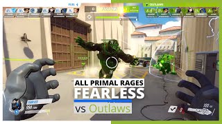FEARLESS WINSTON - All the Primal Rages vs Outlaws - Summer Showdown  | OWL Season 2021 Highlights
