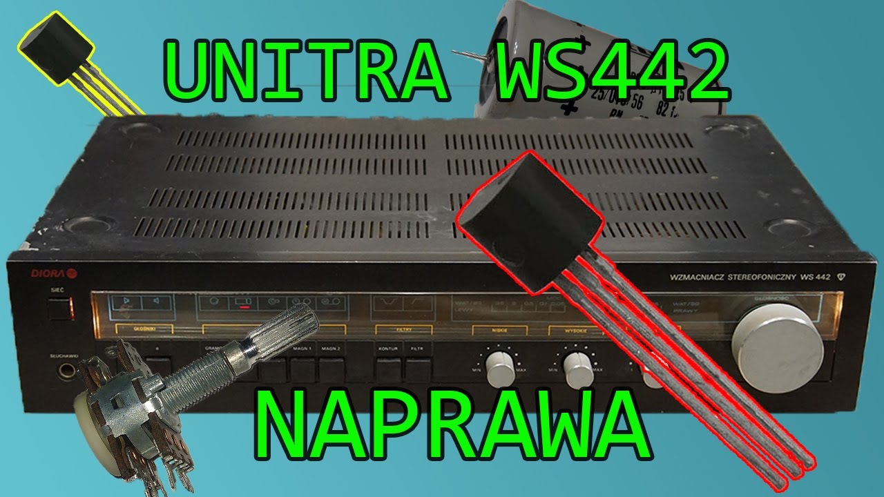 Unitra diora WS442 - naprawa