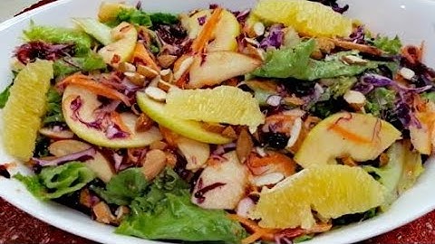 ENSALADA NAVIDEÑA PARA CUALQUIER ÉPOCA DEL AÑO, FÁCIL Y DELICIOSA