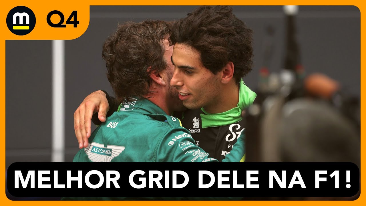 LECLERC POLE batendo McLarens, Alonso 5º e BORTOLETO 7º à frente de MAX! Hamilton só 12º, HULK 19º