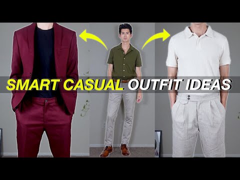 Blue Blazer with Black Dress Pants Smart Casual Fall Outfits For Men (6  ideas & outfits)