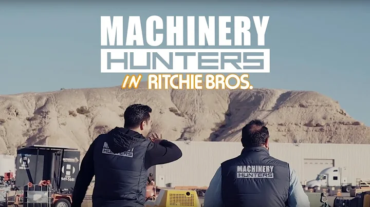 Machinery Hunters in Ritchie Bros! Las Vegas Nevada