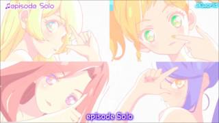 Video thumbnail of "【HD】Aikatsu! Stars!  - episode Solo lyrics【中字】"