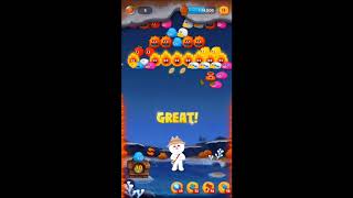 LINE バブル2 STAGE 1142 黄金コニー アイテムあり ×1.5 Gold Cony LINE BUBBLE 2