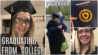 I Graduated From College Vlog Grwm Olivia Rena
