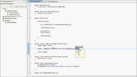 Java Game Development - ep.6 - Loading Images & more!