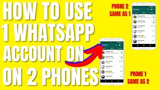 How to Use One WhatsApp Account on 2 Phones With Same Number screenshot 3