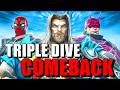 They Couldn’t Handle This INSANE TRIPLE DIVE Comeback… | Marvel Rivals