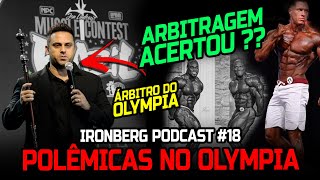 POLÊMICAS COM ARBITRAGEM NO OLYMPIA - ÁRBITRO DO MR. OLYMPIA AO VIVO - TERRICK EL GUINDY