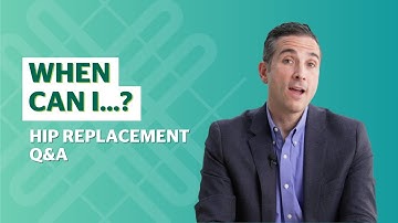 When can I run and do other activities after hip replacement surgery?