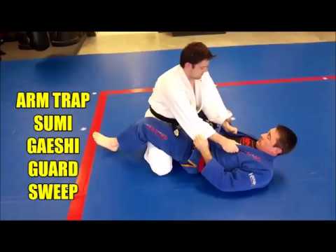 ARM TRAP SUMI GAESHI SWEEP FROM BOTTOM GUARD