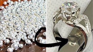 AMAZING! How is a Silver Ring with Stones Made? by The Craftsman 5,363 views 2 years ago 11 minutes, 2 seconds