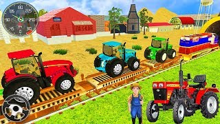 Heavy Tractor Cargo Transport Farmer Simulator - Best Android GamePlay screenshot 4