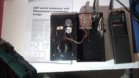 VK5JST VHF UHF antenna analyser V2