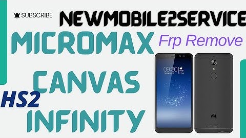 Micromax Canvas Infinity HS2 Factory Reset Protection Remove #NewMobile2Service#Micromax#SmartPhone