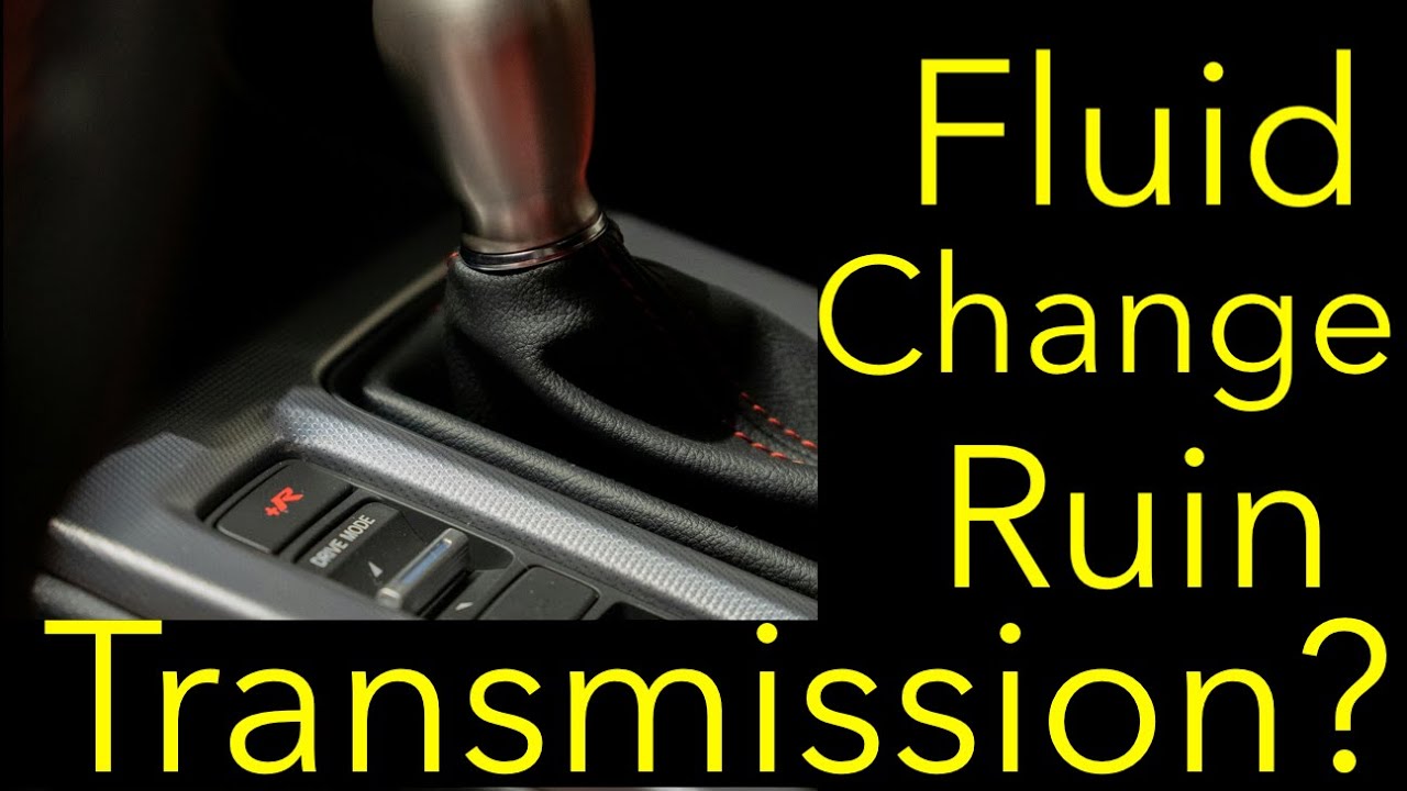 Will Changing your Transmission Fluid at High Mileage damage your