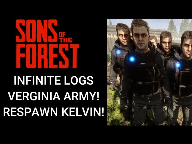 Sons of the Forest devs talk Kelvin and Virginia, GPS, and log sleds