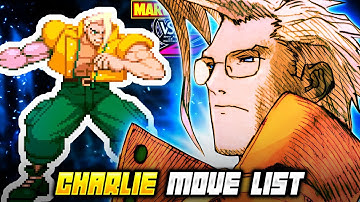 CHARLIE MOVE LIST - Marvel vs. Capcom 2: New Age of Heroes (MvC2)