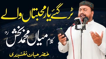 Ly o Yar Hawaly Rab Dy || Kalam Mian Muhammad Bakhsh Punjabi Kalam || By Khizar Hayyat Naqshbandi