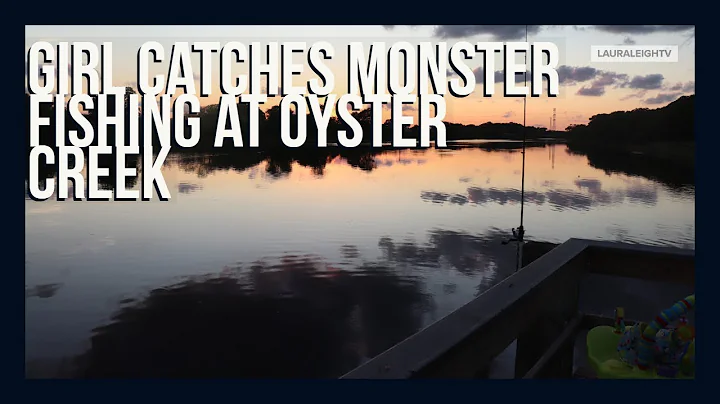 Girl Catches Monster Fishing At Oyster Creek