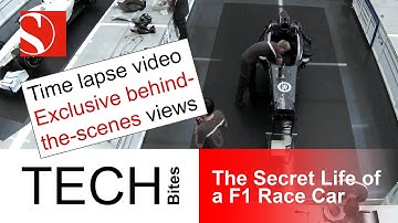 Time lapse: The secret life of a F1 race car - Sauber F1 Team