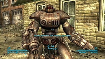 Enclave garrison at Canterbury Commons #fallout3