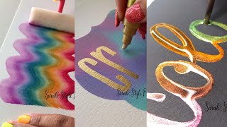 Amazing Art Video - Relaxing Calligraphy Compilation