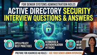 Active Directory Security Interview :  Senior SysAdmin Questions & Answers