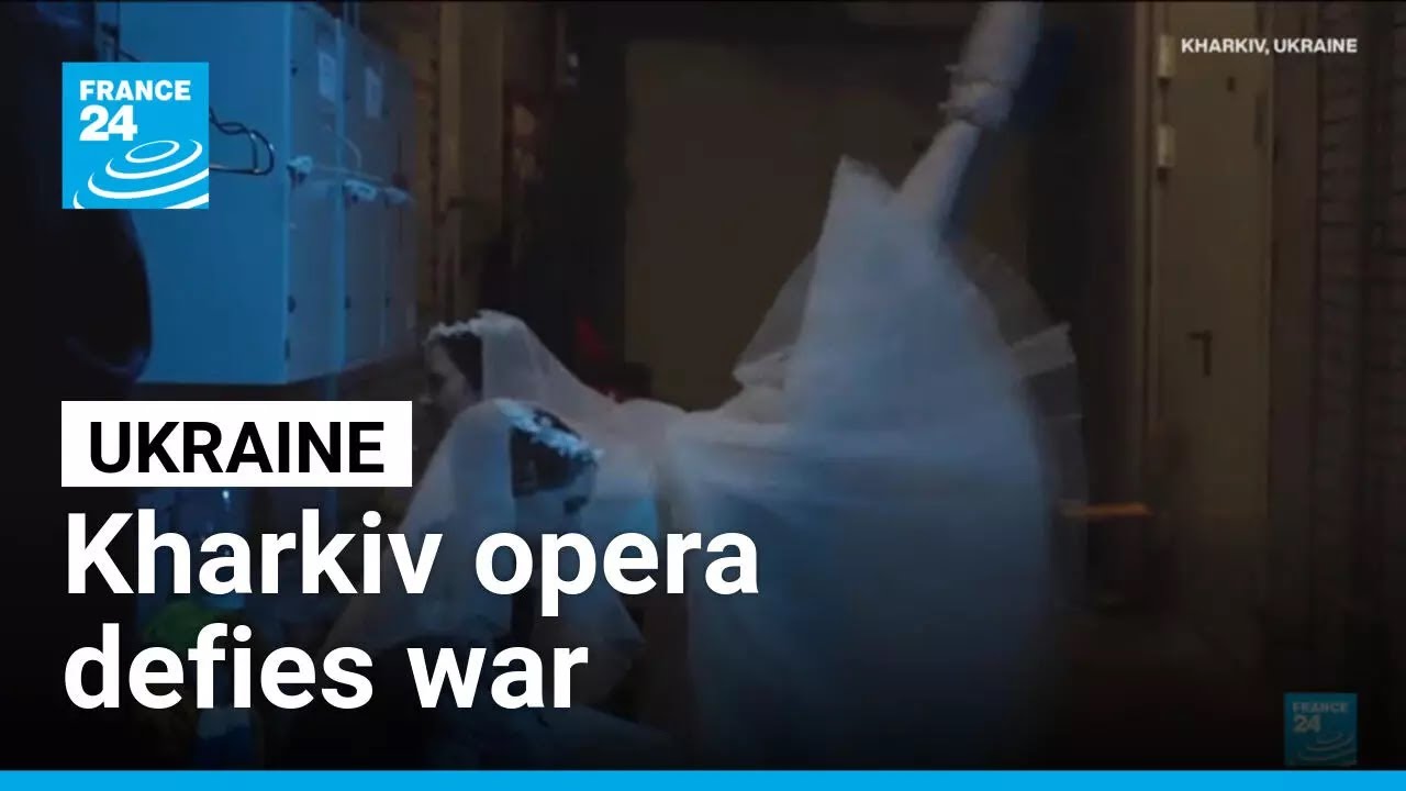 War in Ukraine: Kharkiv opera defies Russian bombardment • FRANCE 24 English