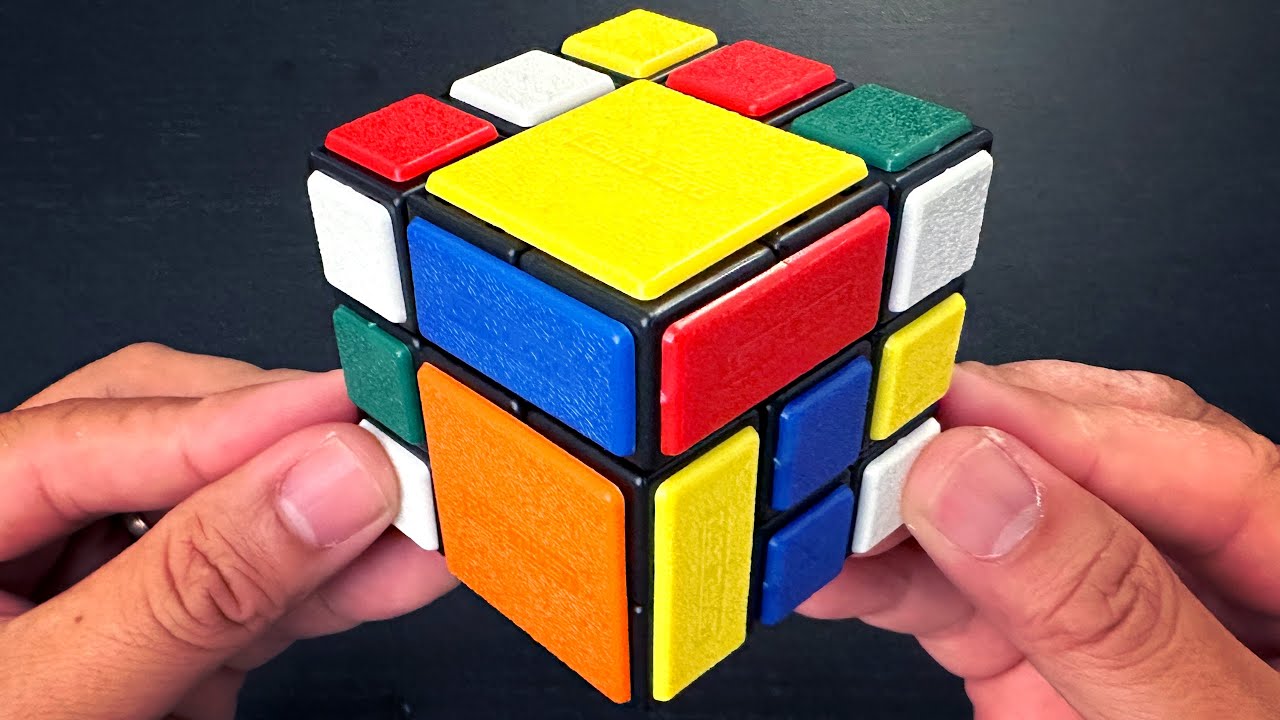 Can I Solve My Own DIY Rubik's Cube?! - YouTube