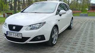 Seat Ibiza 4 86KM benzyna klima 100% sprawna tempomat Alufelgi 17 Bogata wersja