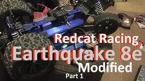 dBoots on a Redcat Earthquake 8e (Test Part 1)